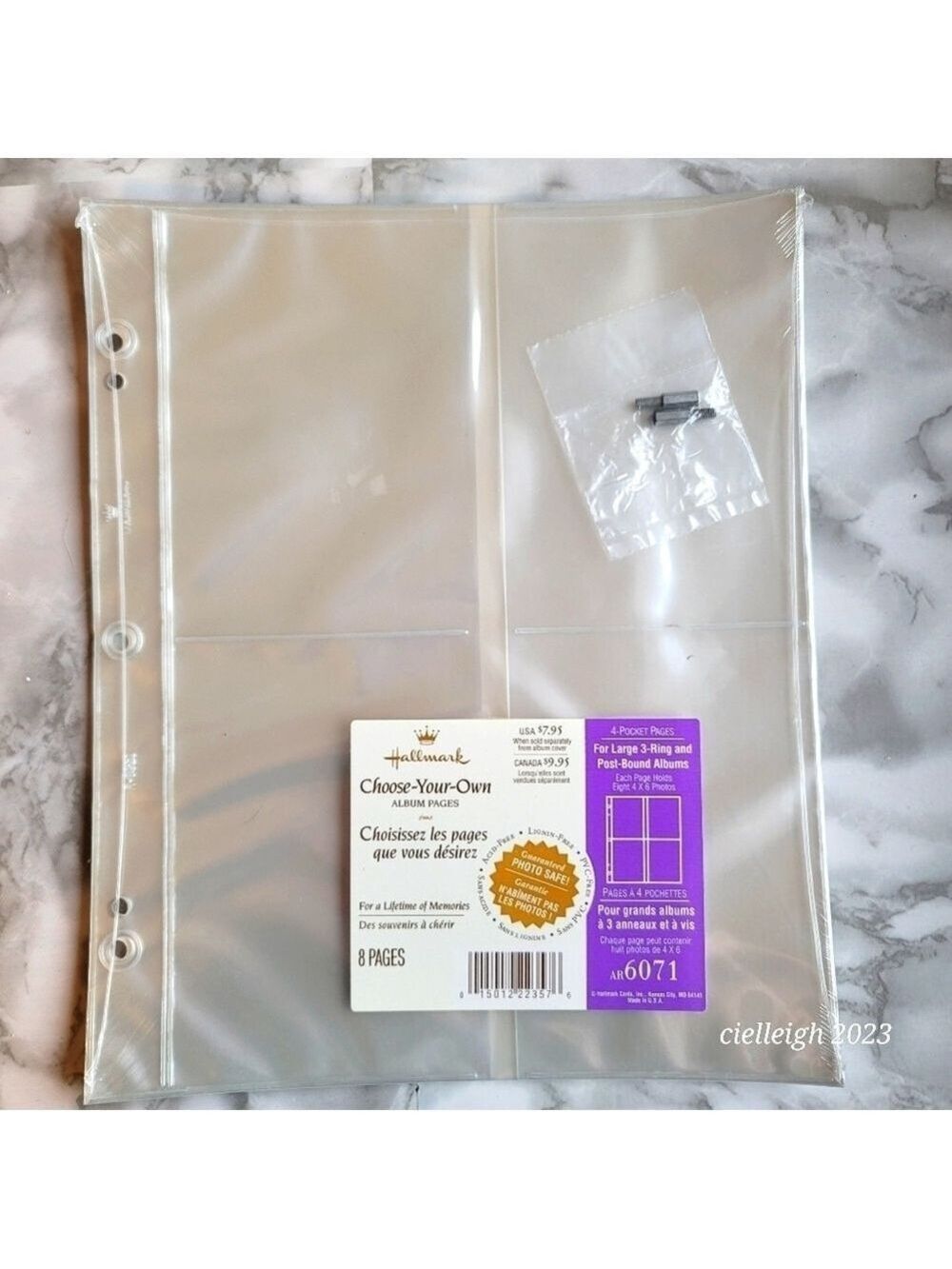 *4 for $25*  Hallmark Photo Album Refill